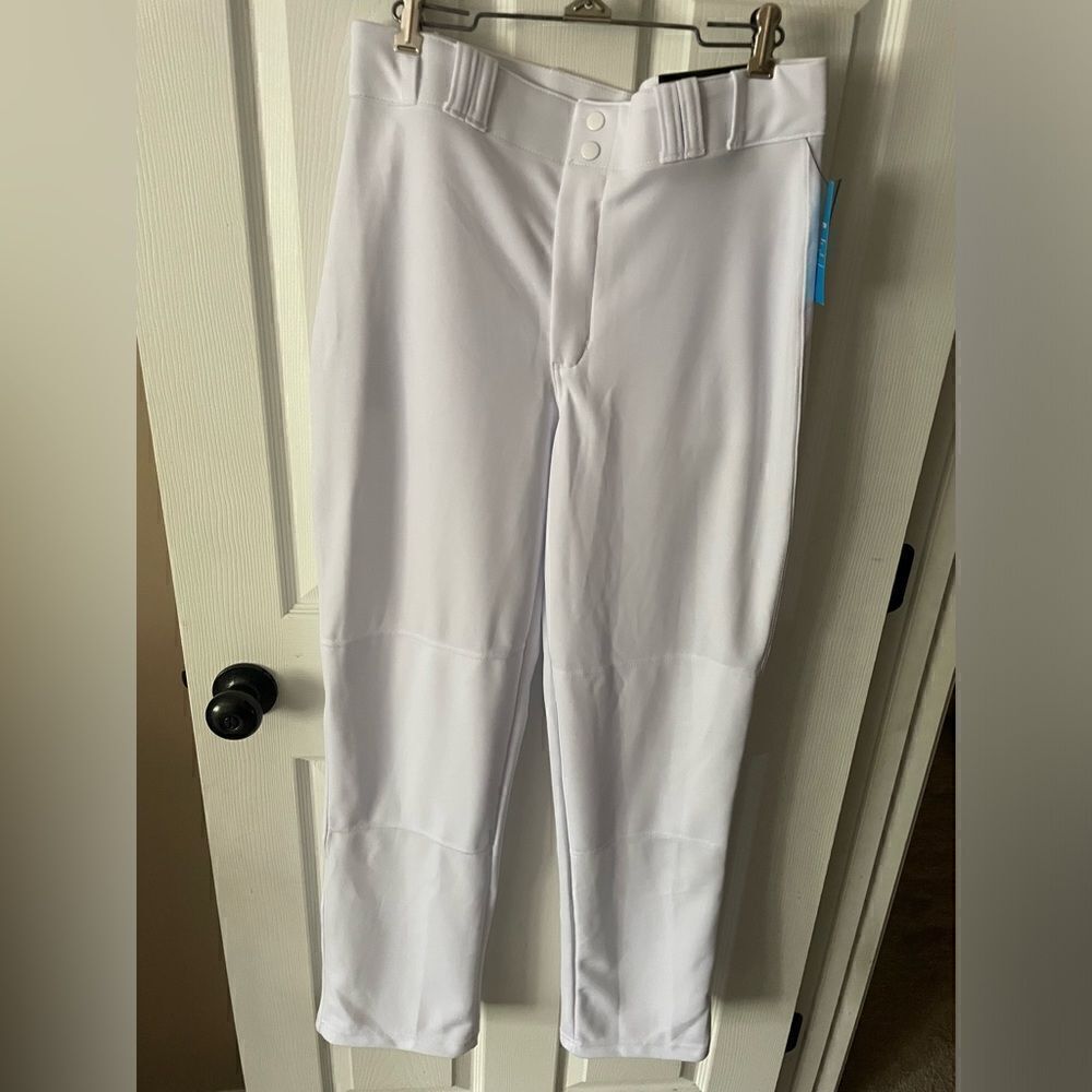🆕 Men’s Champro White Open Bottom Baseball Pants Size M